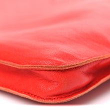 Load image into Gallery viewer, Lambskin Clou De Selle Pouch Rouge