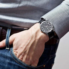 Load image into Gallery viewer, Tissot Classic Dream Black Dial Black Leather Strap Watch for Men - T033.410.16.053.01