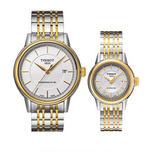 Load image into Gallery viewer, Tissot T Classic Carson Automatic White Dial Two Tone Steel Strap Watch for Men - T085.407.22.011.00