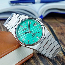 Load image into Gallery viewer, Tissot PRX Powermatic 80 Light Green Dial Silver Steel Strap Watch for Men - T137.207.11.091.01