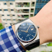 Load image into Gallery viewer, Tissot PRX Powermatic 80 Blue Dial Blue Leather Strap Watch for Men - T137.407.16.041.00