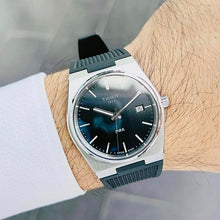 Load image into Gallery viewer, Tissot PRX Black Dial Black Rubber Strap Watch For Men - T137.410.17.051.00