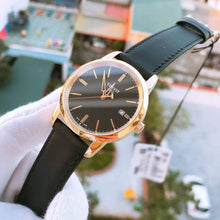 Load image into Gallery viewer, Tissot T Classic Dream Black Dial Black Leather Strap Watch for Men - T033.410.36.051.01