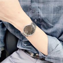 Load image into Gallery viewer, Tissot T Classic Everytime Quartz Black Dial Silver Steel Strap Watch for Men - T109.410.11.072.00