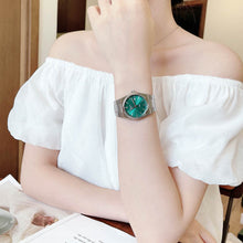 Load image into Gallery viewer, Tissot PRX Green Dial Silver Steel Strap Watch for Women - T137.210.11.081.00