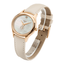 Load image into Gallery viewer, Tissot T Lady Bella Ora Mother of Pearl Dial Cream Leather Strap Watch for Women - T103.310.36.111.00