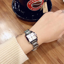 Load image into Gallery viewer, Tissot T Wave Diamonds Mother of Pearl Dial Silver Steel Strap Watch for Women - T02.1.285.74