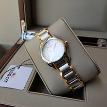 Load image into Gallery viewer, Tissot T Wave Mother of Pearl Dial Two Tone Steel Strap Watch for Women - T023.210.22.117.00