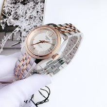 Load image into Gallery viewer, Tissot Ballade Powermatic 80 Mother of Pearl Silver Dial Two Tone Steel Strap Watch For Women - T108.208.22.117.00
