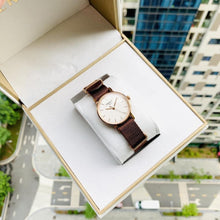 Load image into Gallery viewer, Tissot Everytime Desire White Dial Maroon NATO Strap Watch for Women - T109.210.37.031.00