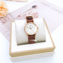 Load image into Gallery viewer, Tissot Everytime Desire White Dial Maroon NATO Strap Watch for Women - T109.210.37.031.00