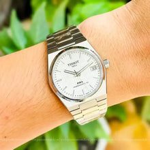 Load image into Gallery viewer, Tissot PRX Powermatic 80 White Dial Silver Steel Strap Watch for Men - T137.207.11.111.00