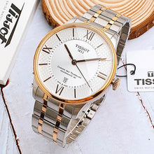 Load image into Gallery viewer, Tissot Chemin des Tourelles Powermatic 80 Helvetic Pride Silver Dial Two Tone Steel Strap Watch for Men - T099.407.22.038.01