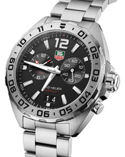 Load image into Gallery viewer, Tag Heuer Formula 1 Black Dial Silver Steel Strap Watch for Men - WAZ111A.BA0875