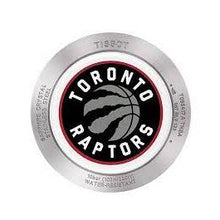 Load image into Gallery viewer, Tissot Quickster Chronograph NBA Toronto Raptors White Dial Two Tone NATO Strap Watch for Men - T095.417.17.037.16