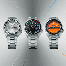 Load image into Gallery viewer, Seiko 5 Sports Special Edition Silver Dial Silver Steel Strap Watch For Men - SRPK09K1