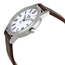 Load image into Gallery viewer, Tissot T Classic Dream White Dial Brown Leather Strap Watch for Men - T033.410.16.013.01