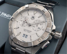 Load image into Gallery viewer, Tag Heuer Aquaracer White Dial Watch for Men - WAY111Y.BA0928