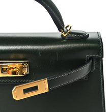 Load image into Gallery viewer, Box Mini Kelly Sellier 20 Vert Fonce