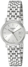 Load image into Gallery viewer, Tissot T Classic Desire White Dial Silver Steel Strap Watch for Women - T52.1.281.31
