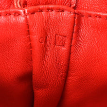 Load image into Gallery viewer, Lambskin Clou De Selle Pouch Rouge