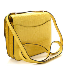 Load image into Gallery viewer, Matte Alligator Constance 18 Mimosa