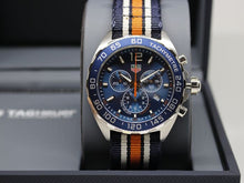 Load image into Gallery viewer, Tag Heuer Formula 1 Chronograph 43mm Blue Dial NATO Strap Watch for Men - CAZ1014.FC8196