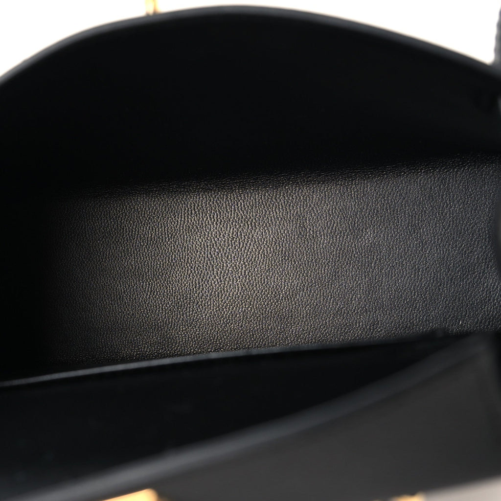 Epsom Mini Kelly Sellier 20 Black