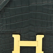 Load image into Gallery viewer, Matte Alligator Constance 18 Vert Cypress