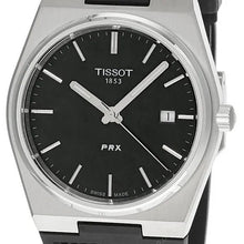 Load image into Gallery viewer, Tissot PRX Black Dial Black Rubber Strap Watch For Men - T137.410.17.051.00