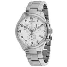Load image into Gallery viewer, Tissot Chrono XL Classic Silver Dial Silver Steel Strap Watch For Men - T116.617.11.037.00