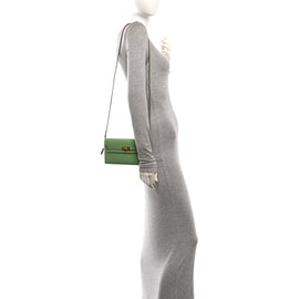 Epsom Verso Kelly Wallet To Go  Vert Criquet Bleu Brume