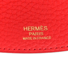 Load image into Gallery viewer, Taurillon Clemence Chevre Mysore Saut 25 Rouge De Coeur Rose Azalee Rouge Sellier