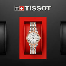 Load image into Gallery viewer, Tissot Carson Premium Lady Silver Dial Two Tone Steel Strap Watch For Women - T122.210.22.033.01