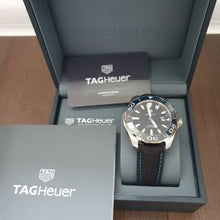 Load image into Gallery viewer, Tag Heuer Aquaracer Black Dial Watch for Men - WAY201C.FC6395