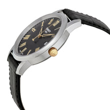 Load image into Gallery viewer, Tissot T Classic Dream Black Dial Black Leather Strap Watch for Men - T033.410.26.053.01