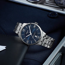Load image into Gallery viewer, Tissot Chemin Des Tourelles Powermatic 80 Blue Dial Silver Steel Strap Watch for Men - T099.407.11.048.00