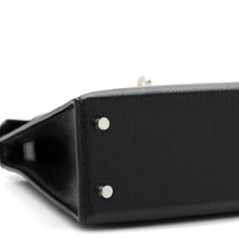 Load image into Gallery viewer, Chevre Chamkila Lizard Mini Kelly Sellier Touch 20 Black Ombre