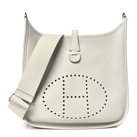 Taurillon Clemence Evelyne III PM Gris Perle