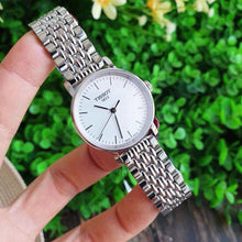 Load image into Gallery viewer, Tissot T Classic Everytime Large White Dial Silver Steel Strap Watch for Men - T109.610.11.031.00