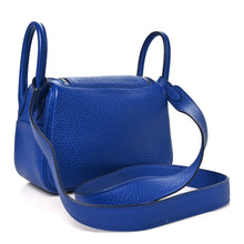 Load image into Gallery viewer, Taurillon Clemence Mini Lindy 20 Bleu Electrique