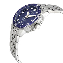 Load image into Gallery viewer, Tissot T Sport Seastar 1000 Powermatic Silicium Blue Dial Silver Steel Strap Watch For Men - T120.407.11.041.01