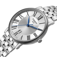 Load image into Gallery viewer, Tissot Carson Premium Silver Dial Silver Steel Strap Watch For Men - T122.410.11.033.00