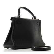 Load image into Gallery viewer, Togo Kelly Retourne 28 Black