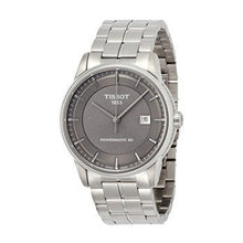 Load image into Gallery viewer, Tissot Luxury Powermatic 80 Grey Dial Silver Steel Strap Watch for Men - T086.407.11.061.00