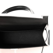Load image into Gallery viewer, Chevre Chamkila Clou de Coeur Mini Kelly Sellier 20 Black