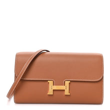 Load image into Gallery viewer, Evercolor Constance Wallet To Go Gold