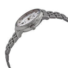 Load image into Gallery viewer, Tissot Carson Premium Automatic Lady Diamonds Silver Dial Silver Steel Strap Watch for Women - T122.207.11.036.00