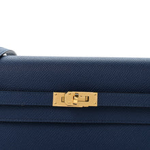 Load image into Gallery viewer, Epsom Kelly Wallet To Go Bleu Navy