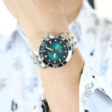 Load image into Gallery viewer, Tissot Seastar 1000 Powermatic 80 Green Dial Silver Steel Strap Watch For Men - T120.407.11.091.01